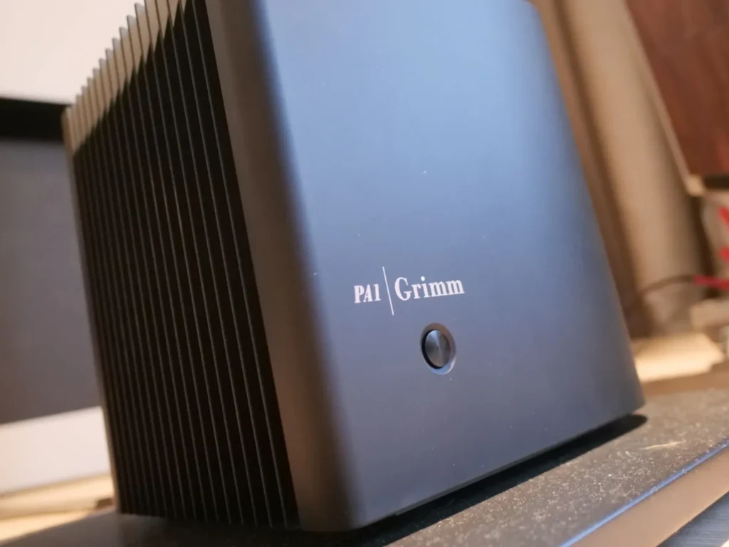 Because the Grimm PA1 maintains control so effortlessly and shows no sign of compression (or other distortion), everything holds together effortlessly