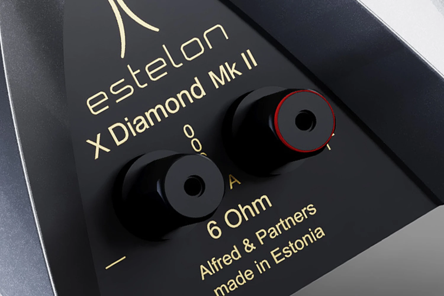 Borniers de l'Estelon X Diamond MK II dans l'article de SoundStage ULTRA