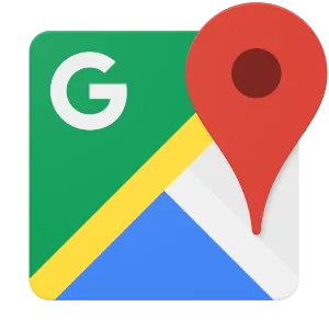 Pictogramme représentant l'outil en ligne Google Maps permettant de planifier l'itinéraire jusqu'à 1877.audi