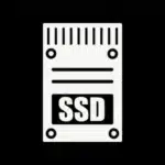 Représentation d'un disque SSD